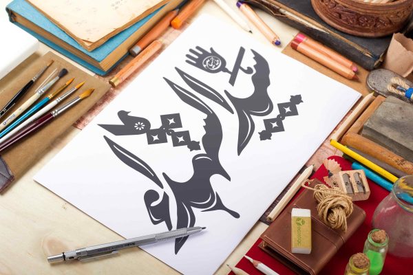 تايپوگرافی و خوشنویسی لایه باز سید الشهدا - کد 22009