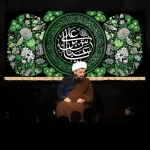 طرح بنر و کتیبه پشت منبری محرم و شهادت حضرت ابوالفضل العباس(ع)