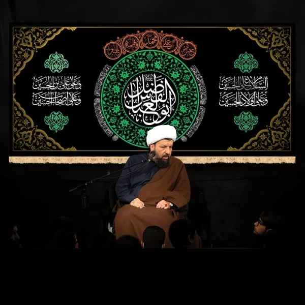 طرح بنر و کتیبه پشت منبری محرم و شهادت حضرت ابوالفضل العباس(ع)