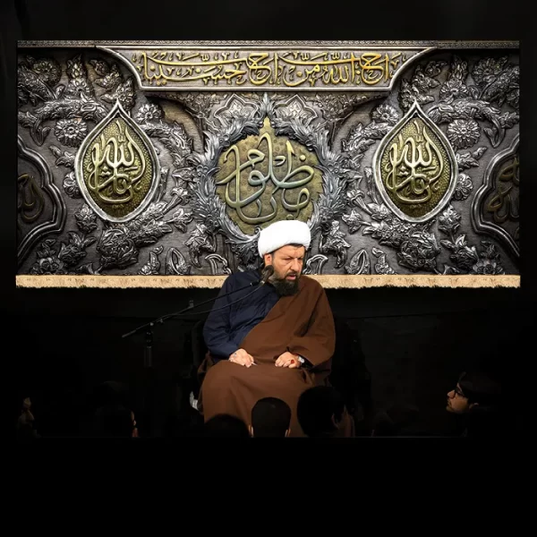 طرح بنر و کتیبه پشت منبری محرم و شهادت امام حسین (ع)