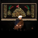طرح بنر و کتیبه پشت منبری محرم و شهادت امام حسین (ع)