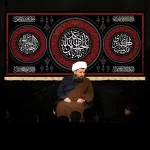 طرح بنر و کتیبه پشت منبری محرم و شهادت امام حسین (ع)