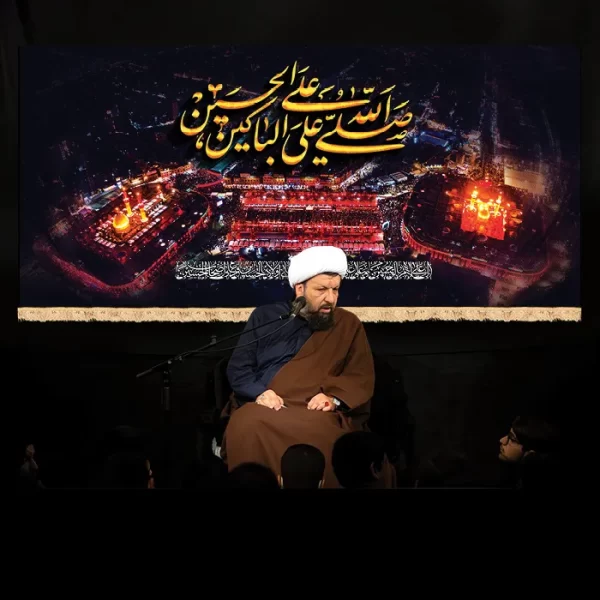 طرح بنر و کتیبه پشت منبری محرم و شهادت امام حسین (ع)