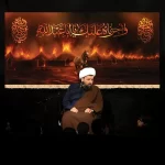 طرح بنر و کتیبه پشت منبری محرم و شهادت امام حسین (ع)