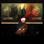 طرح بنر و کتیبه پشت منبری محرم و شهادت امام حسین (ع)