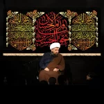 طرح بنر و کتیبه پشت منبری محرم و شهادت امام حسین (ع)