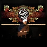 طرح بنر و کتیبه پشت منبری محرم و شهادت امام حسین (ع)
