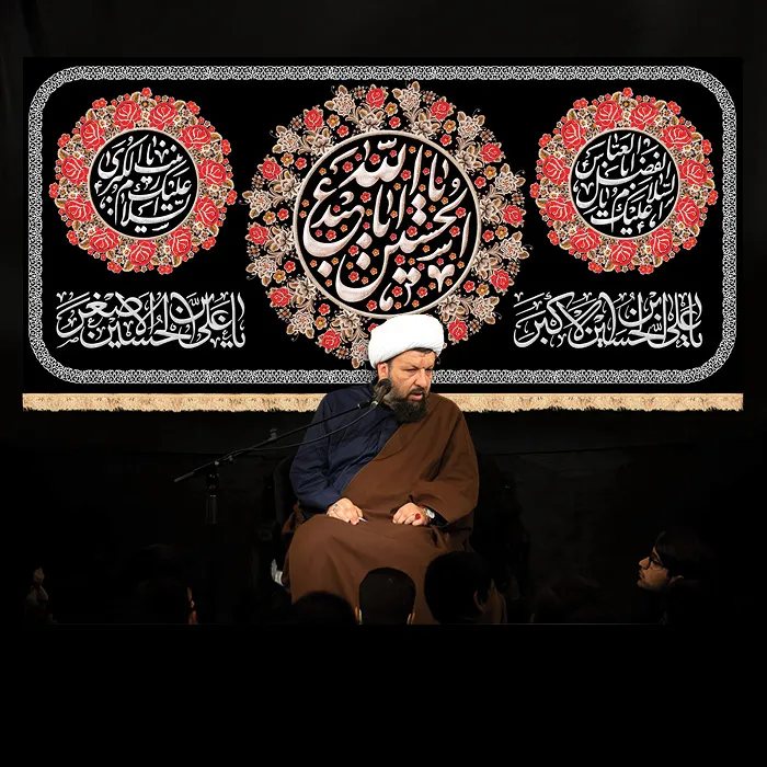moharam50065-bayatart.ir طرح بنر و کتیبه پشت منبری محرم و شهادت امام حسین (ع) - تصویر 1
