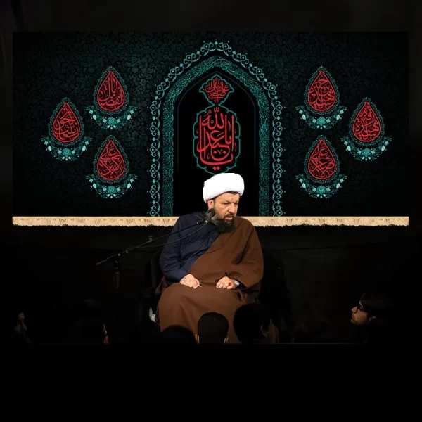 طرح بنر و کتیبه پشت منبری محرم و شهادت امام حسین (ع)