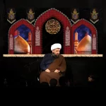 طرح بنر و کتیبه پشت منبری محرم و شهادت امام حسین (ع)