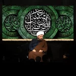 طرح بنر و کتیبه پشت منبری محرم و شهادت امام حسن مجتبی (ع) حسن المجتبی