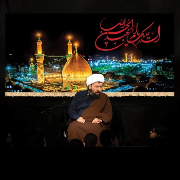 طرح بنر و کتیبه پشت منبری محرم و شهادت امام حسین (ع)