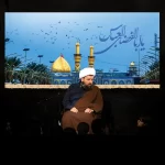 طرح بنر و کتیبه پشت منبری محرم و شهادت امام حسین (ع)