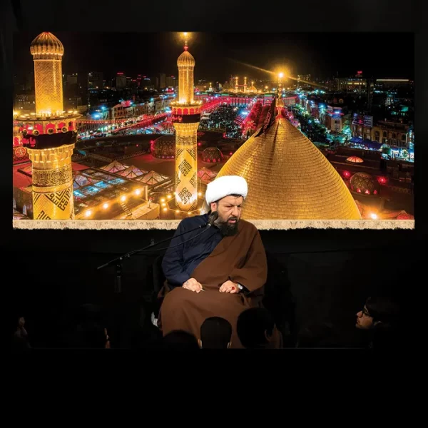 طرح بنر و کتیبه پشت منبری محرم و شهادت امام حسین (ع)