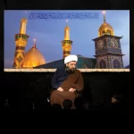 طرح بنر و کتیبه پشت منبری محرم و شهادت امام حسین (ع)