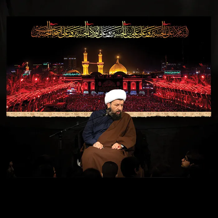 50109-bayatart.ir طرح بنر و کتیبه پشت منبری محرم و شهادت امام حسین (ع) - تصویر 1
