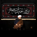 طرح بنر و کتیبه پشت منبری محرم و شهادت امام حسین (ع)