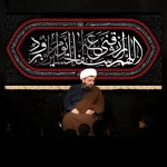 طرح بنر و کتیبه پشت منبری محرم و شهادت امام حسین (ع)