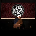 طرح بنر و کتیبه پشت منبری محرم و شهادت امام حسین (ع)