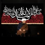 طرح بنر و کتیبه پشت منبری محرم و شهادت امام حسین (ع)