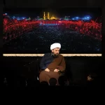 طرح بنر و کتیبه پشت منبری محرم و شهادت امام حسین (ع)
