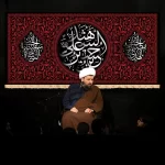 طرح بنر و کتیبه پشت منبری محرم و شهادت امام حسین (ع)
