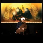 طرح بنر و کتیبه پشت منبری محرم و شهادت امام حسین (ع)