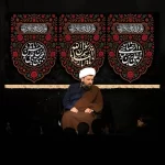 طرح بنر و کتیبه پشت منبری آخر صفر وفات پیامر اکرم (ص) و شهادت امام حسن و امام رضا  (ع)