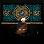 طرح بنر و کتیبه پشت منبری آخر صفر وفات پیامر اکرم (ص) و شهادت امام حسن و امام رضا  (ع)