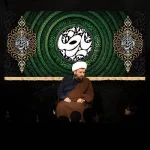 طرح بنر و کتیبه پشت منبری آخر صفر وفات پیامر اکرم (ص) و شهادت امام حسن و امام رضا  (ع)
