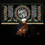 طرح بنر و کتیبه پشت منبری ایام فاطمیه شهادت حضرت فاطمه زهرا (س)