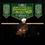 طرح بنر و کتیبه پشت منبری ایام فاطمیه شهادت حضرت فاطمه زهرا (س)