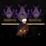 طرح بنر و کتیبه پشت منبری ایام فاطمیه شهادت حضرت فاطمه زهرا (س)