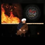 طرح بنر و کتیبه پشت منبری ایام فاطمیه شهادت حضرت فاطمه زهرا (س)