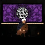طرح بنر و کتیبه پشت منبری ایام فاطمیه شهادت حضرت فاطمه زهرا (س)