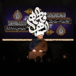 طرح بنر و کتیبه پشت منبری ایام فاطمیه شهادت حضرت فاطمه زهرا (س)