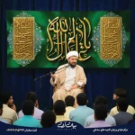 طرح بنر و کتیبه ولادت امام رضا (ع) زمینه سبز کتیبه طلایی یا امام رضا علیه السلام 8016