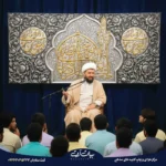 طرح بنر و کتیبه ولادت امام رضا (ع) نقش قلم‌زنی نقره‌ای با کتیبه طلایی حرم رضوی 8019