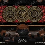 طرح بنر و کتیبه پشت منبری لایه باز شهادت امام حسین (ع) محرم و عاشورا  50145