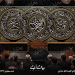 طرح بنر و کتیبه پشت منبری لایه باز شهادت امام حسین (ع) محرم و عاشورا  50168