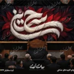 طرح بنر و کتیبه پشت منبری لایه باز شهادت امام حسین (ع) محرم و عاشورا  50269